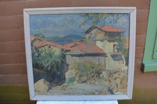 Kurt Leyde Berlin 1881 - 1941 1932 Öl Balearen Finca  Berge Mittel Amerika ?