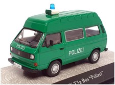 VW T3A Bus M Hochdach Polizei Nurnberg Premium ClassiXXs 11455 1:43 Beförderer