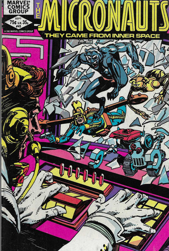 The micronauts 1982 - no.45,