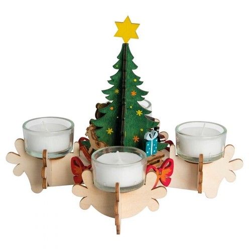 Bastelset adventskranz - bastelset,