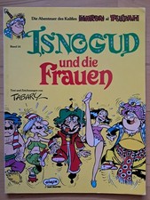 Isnogud Nr.14 von 1992 - Z1-2 Comic-Album handgelettert Ehapa Tabary
