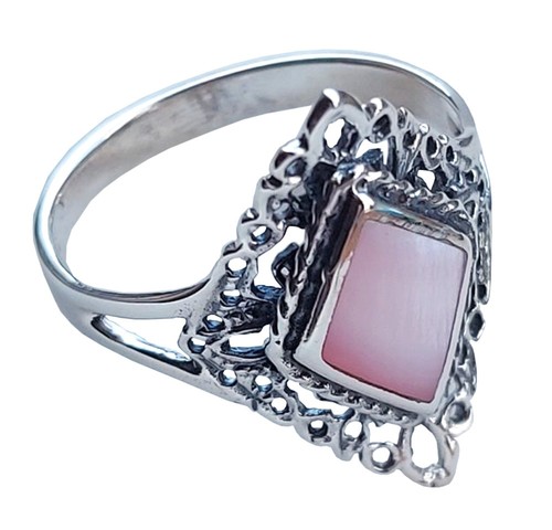 Silberring 925 damen rosa - er,