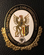 adac plakette Mannheim 1954