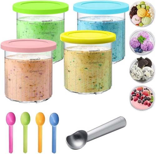Eisbehälter für speiseeis - 4x,