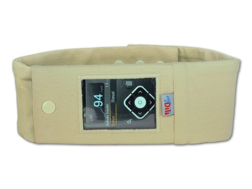 Uni beige bauchgurt - uni,