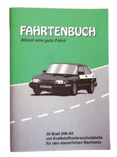 Fahrtenbuch DIN A5 Fahrtenheft 30 Blatt Fahrtenbücher PKW LKW Buch A 5 Fahrt