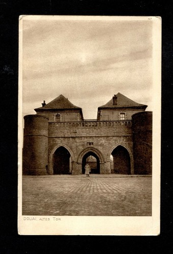France wwi douai altes tor - wwi, douai,
