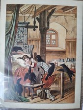 Antike chromolithographie die - antike,