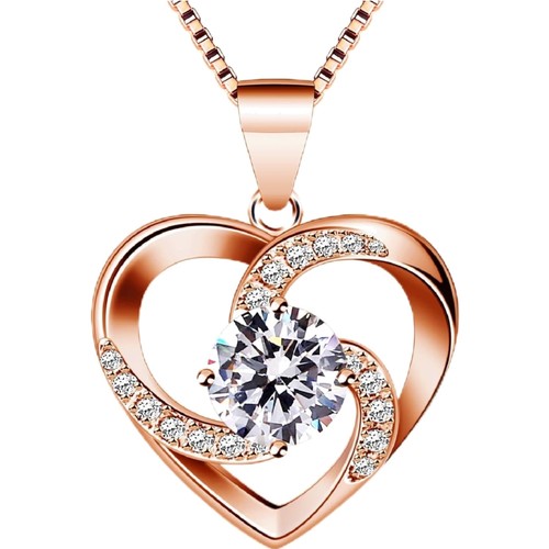 Damen halskette silber - damen,