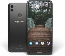 Rephone 128GB Smartphone [Dual-Sim] schwarz #2 "teildefekt" Sprung