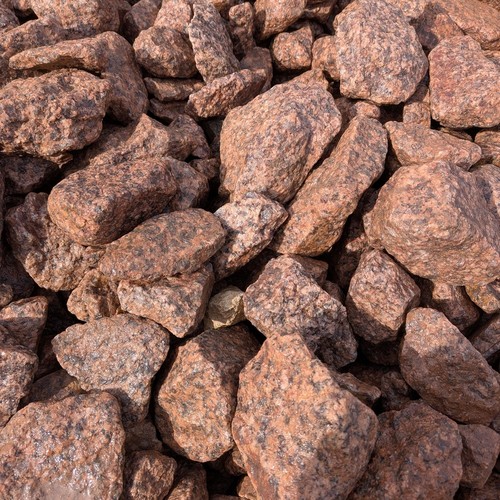 Granit rot gabionensteine - granit,