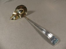 Erbe Ideal Jugendstil Kelle Bowlekelle 27,5 cm 20er Silberauflage