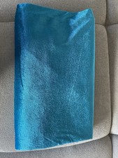 Pannesamt Türkis ca. 2,80m x 1,60m Gebraucht Sehr Guter Zustand