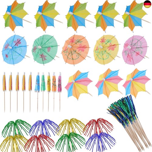 160 stück cocktail deko - stück,
