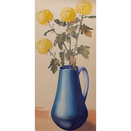 Dahlien blumenstillleben - blumenstillleben, in