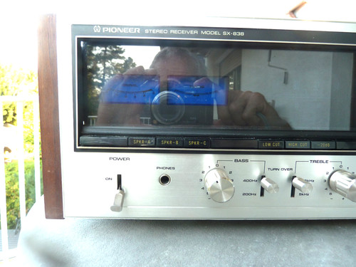 Pioneer 838 stereo receiver - pioneer,