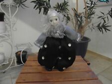 Harlekin Porzellanpuppe