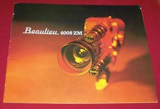 dachbodenfund prospekt alt film kamera werbung 1969 super 8 beaulieu 4008 ZM