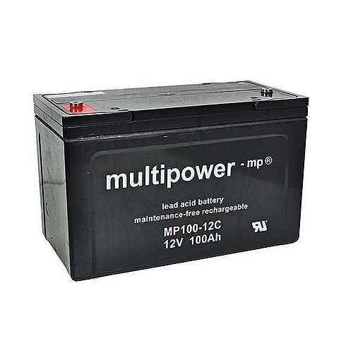 Multipower mp100 12c agm 12v - mp100-12c,