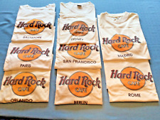 Hard Rock Cafe Vintage t-shirt Herren weiß   X-large