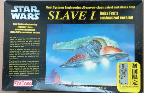 Finemolds boba fett slave - fett, 1