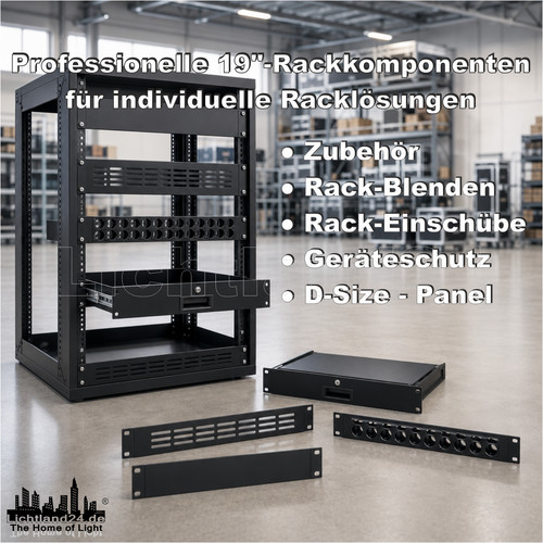 Profi rackblenden - 19",