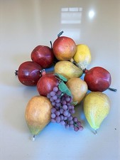 Mid Century Holz Kunstobst