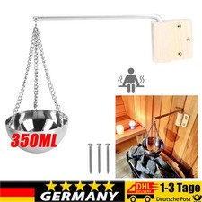 Verdampferschale Sauna 12cm Edelstahl Schale für Saunakristalle Mentholkristalle