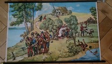 Schulwandkarte Rollkarte die 7