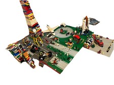 Riesiges  Lego Konvolut City Hubschrauber Flugzeug Platten,Rakete,Straßen 