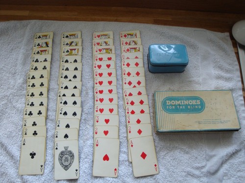 Dominoes for the blind - for, "double