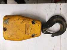 Kranflasche Kranhaken 2000kg Kettenzug 2 Strang Flaschenzug Hakenflasche Haken