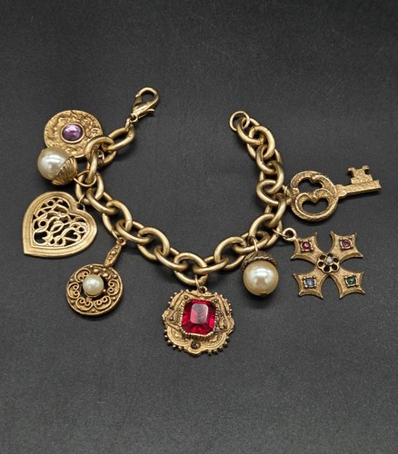 Vintage bettelarmband - bettelarmband,