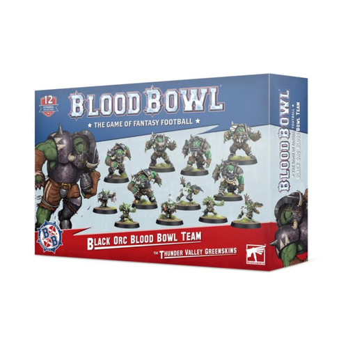 Blood bowl black orc - blood, bowl: