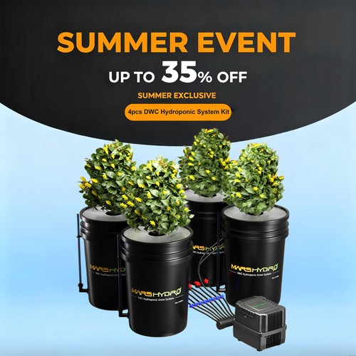 Mars hydro dwc hydroponics - hydro,