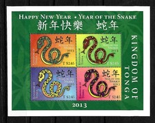 Tonga year the snake - of,