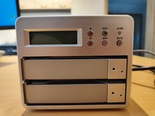 Stardom SR3610-2S-SB2 - SafeTANK - 2fach RAID - eSATA USB2 Festplatten-Array