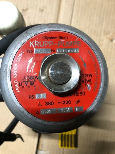 Krupp typ 302 heizungspumpe - krupp,