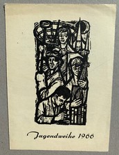 Programmheft jugendweihe 1966 - programmheft,