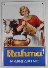 Hübsches Blechschild Werbung