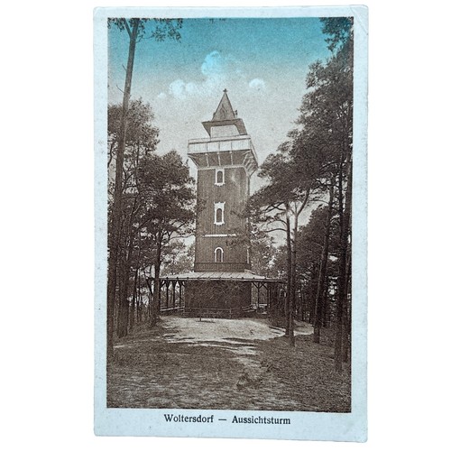 Postkarte woltersdorf schleuse - postkarte,