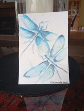  The Dragonfly, Watercolour