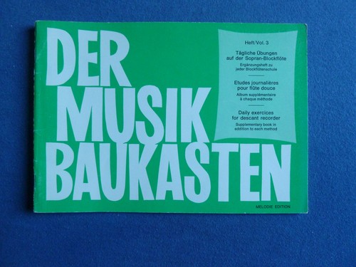 Der musik baukasten - der, heft