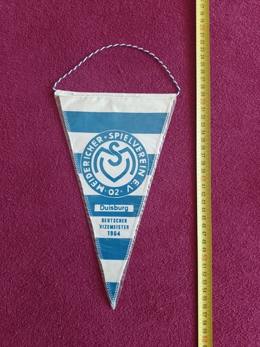 Alter fußball wimpel - fußball, msv