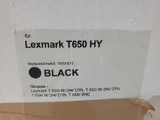 Tonerkartusche für Lexmark T-650-N T-652 DN T-652DTN T654 DN DTN Black