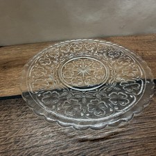 Kleiner Pressglas Teller