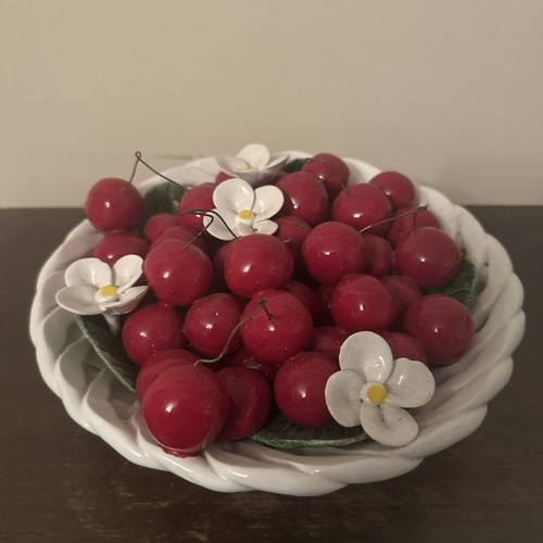Capodimonte kirschkorb - capodimonte, 8,5"