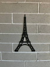 Metall Eiffelturm - Metall Wandbild - Wandbehang Metallkunst
