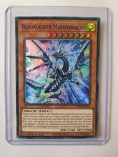 Blauäugiger Massivdrache LDS2-DE014 Blau-Ultra-Rare 1 Auflage YU-GI-OH Karte EX