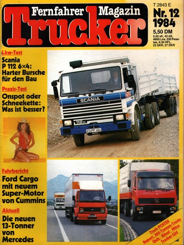 Zeitschrift trucker fernfahrer - trucker,